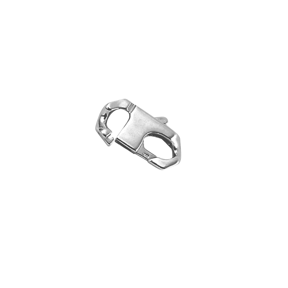 Fermoir bracelet Argent 925/1000 5mm ouvert (x2)