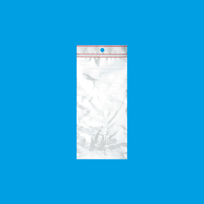 Minigrip® plastic bags, 60 microns, 8 x 12 cm (x100)