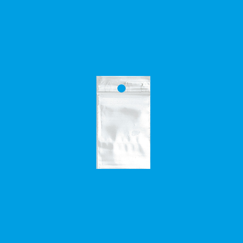 Plastic ziplock bags, 50 microns, 6 x 8cm (x100)