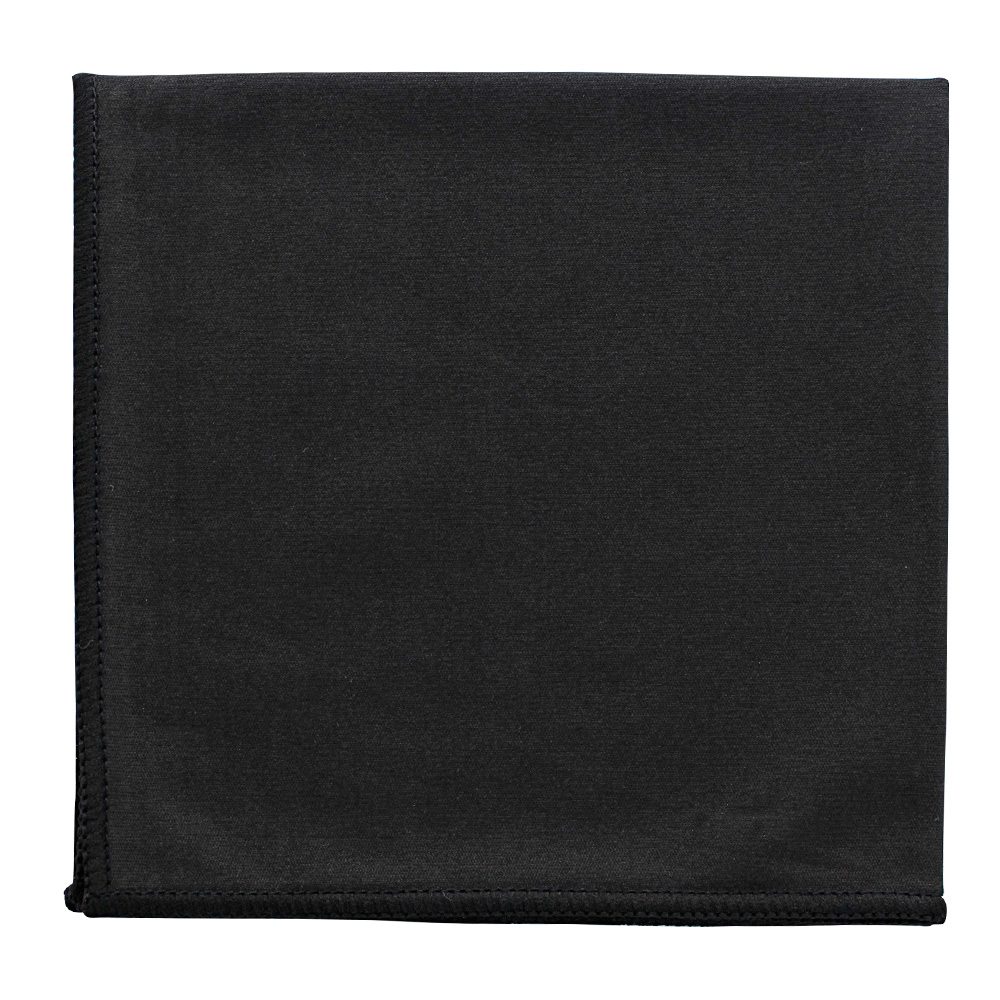 Tissu en microfibre noir Bergeon très resistant et non impregné