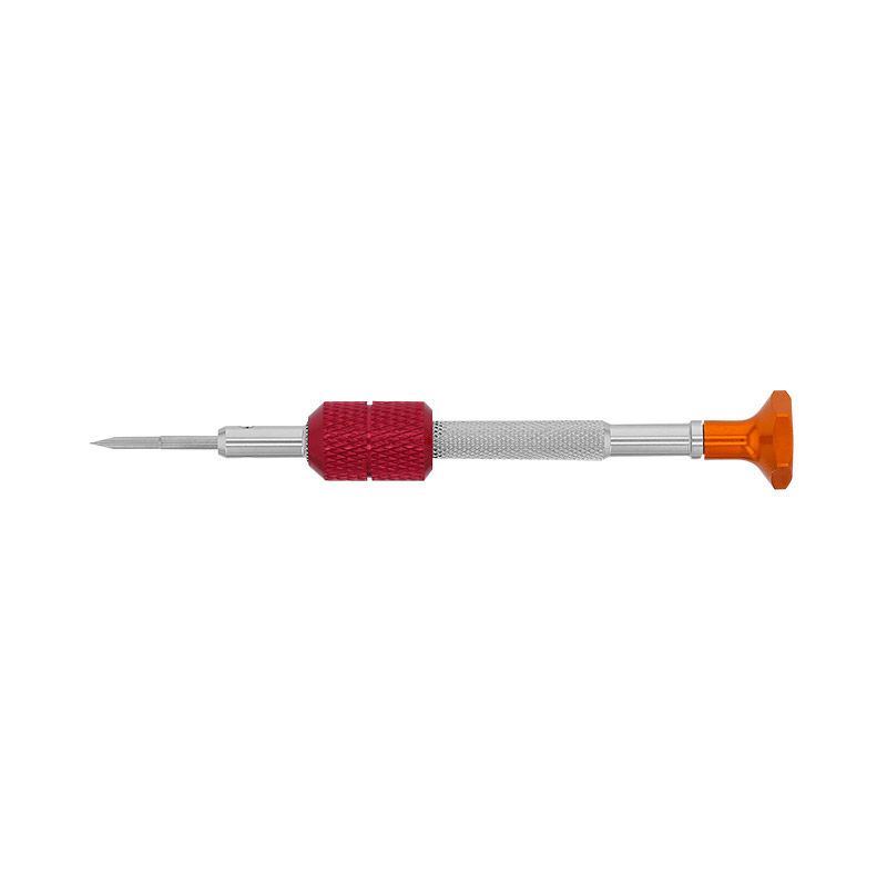 Dynamometric screwdriver, 1.80 mm orange head, made of stainless steel