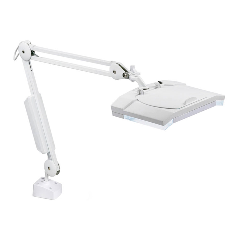 Square magnifying lamp