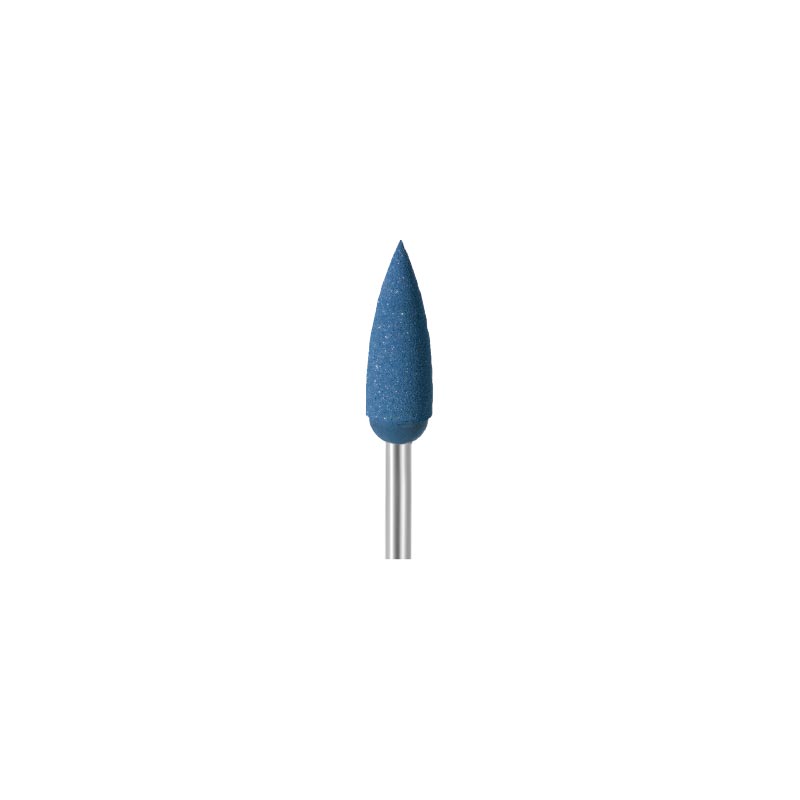 Polissoirs bleus en silicone grain moyen (sachet de 5)
