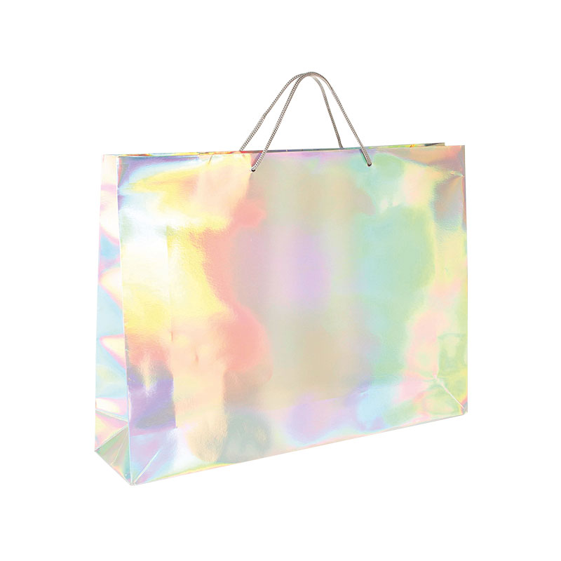 30pcs/lot Holographique Rainbow laser recto-verso petits Mylar Feuille sacs de stockage 