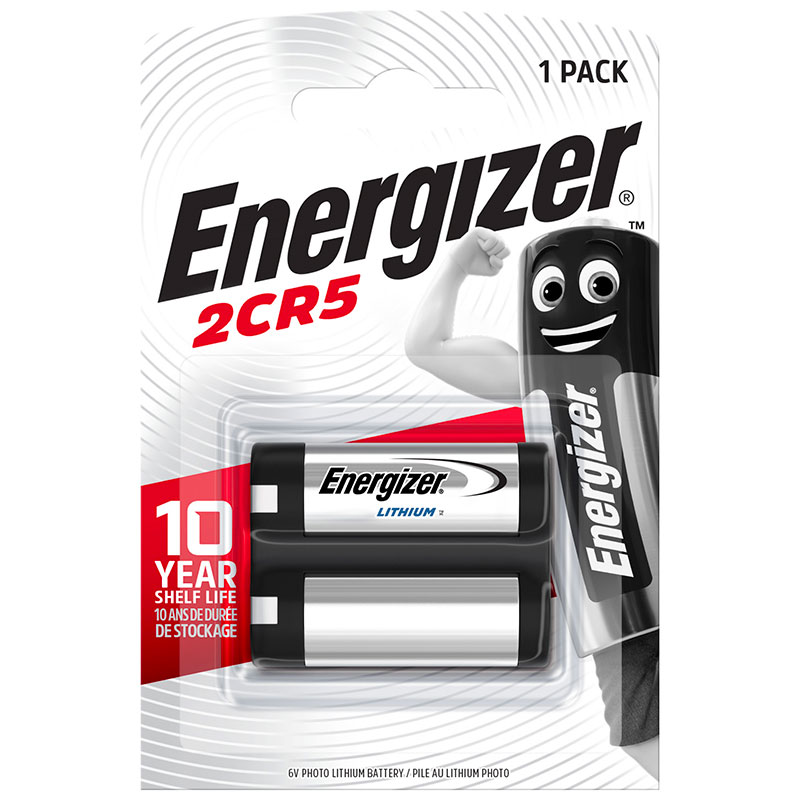 Energizer lithium 2CR5 photo battery