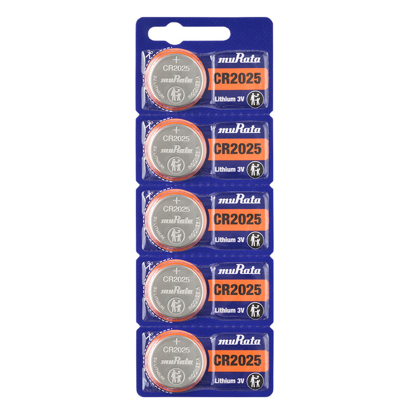 Murata CR2025 lithium button cell battery