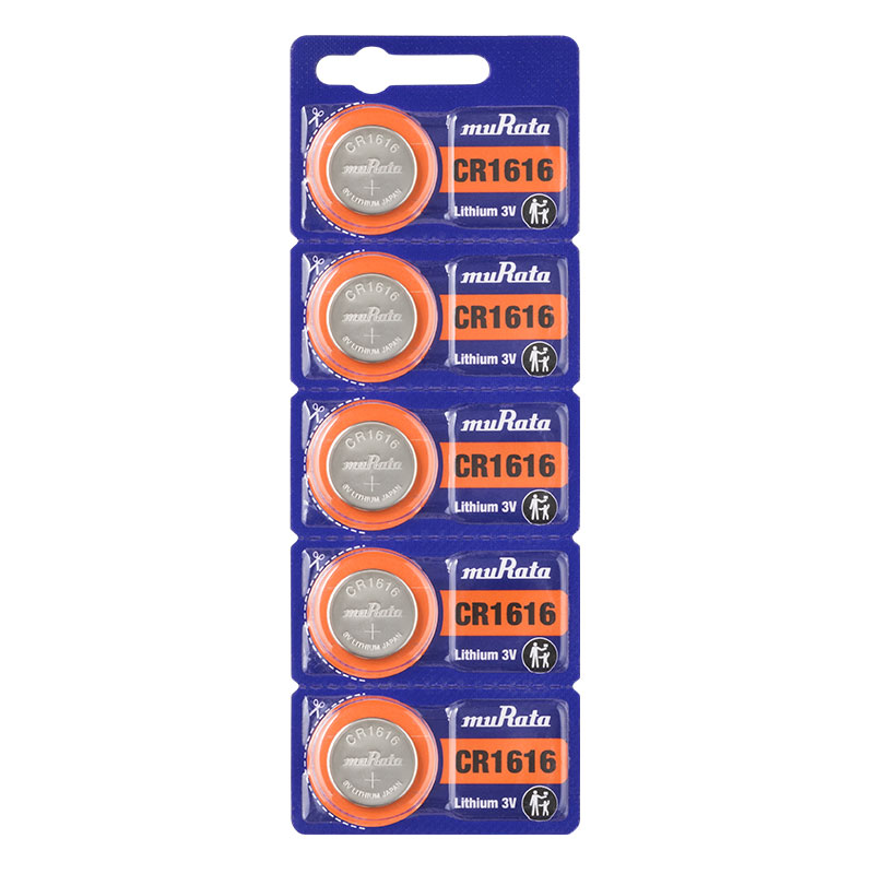 Murata CR1616 lithium button cell battery