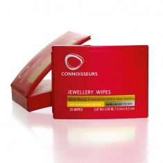 Connoisseurs, box of 25 Jewellery Wipes