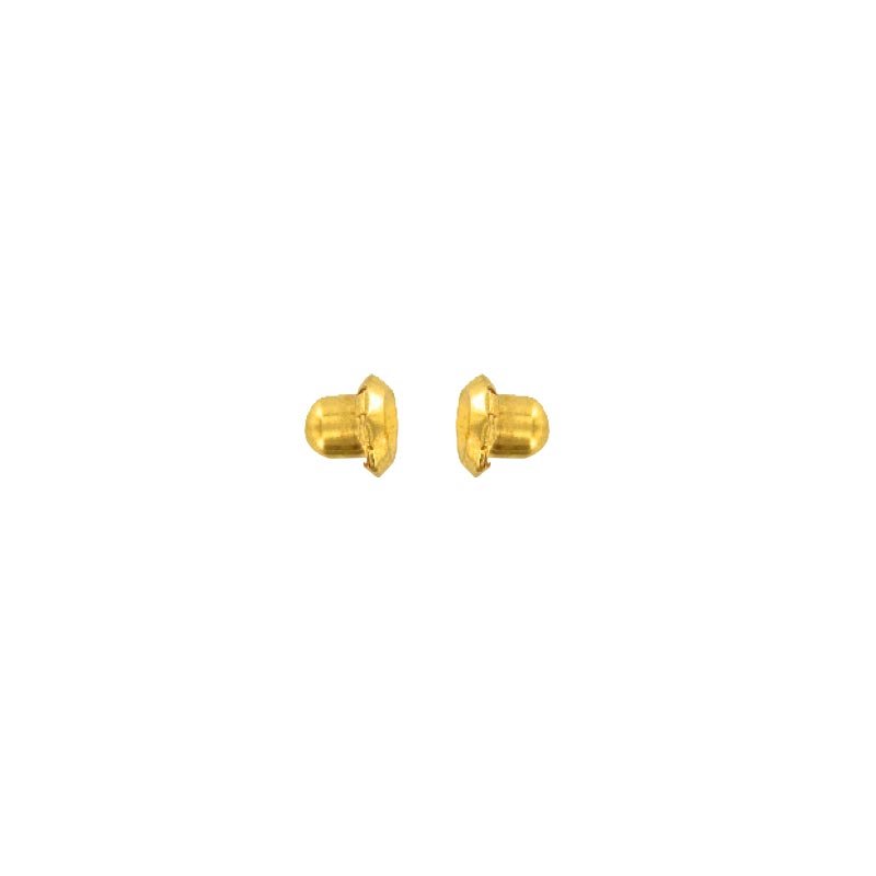 Poussettes de rechange Inverness en acier doré à l'or fin (x 3 paires)