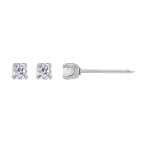 Perçage d\'oreilles Inverness Oxyde de zirconium 3mm sur acier inoxydable