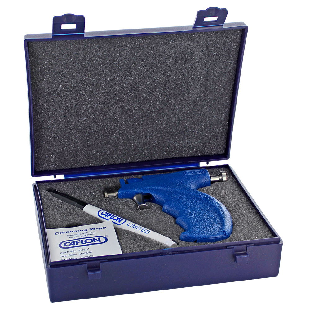 Multi-diametre Caflon Blu piercing instrument kit