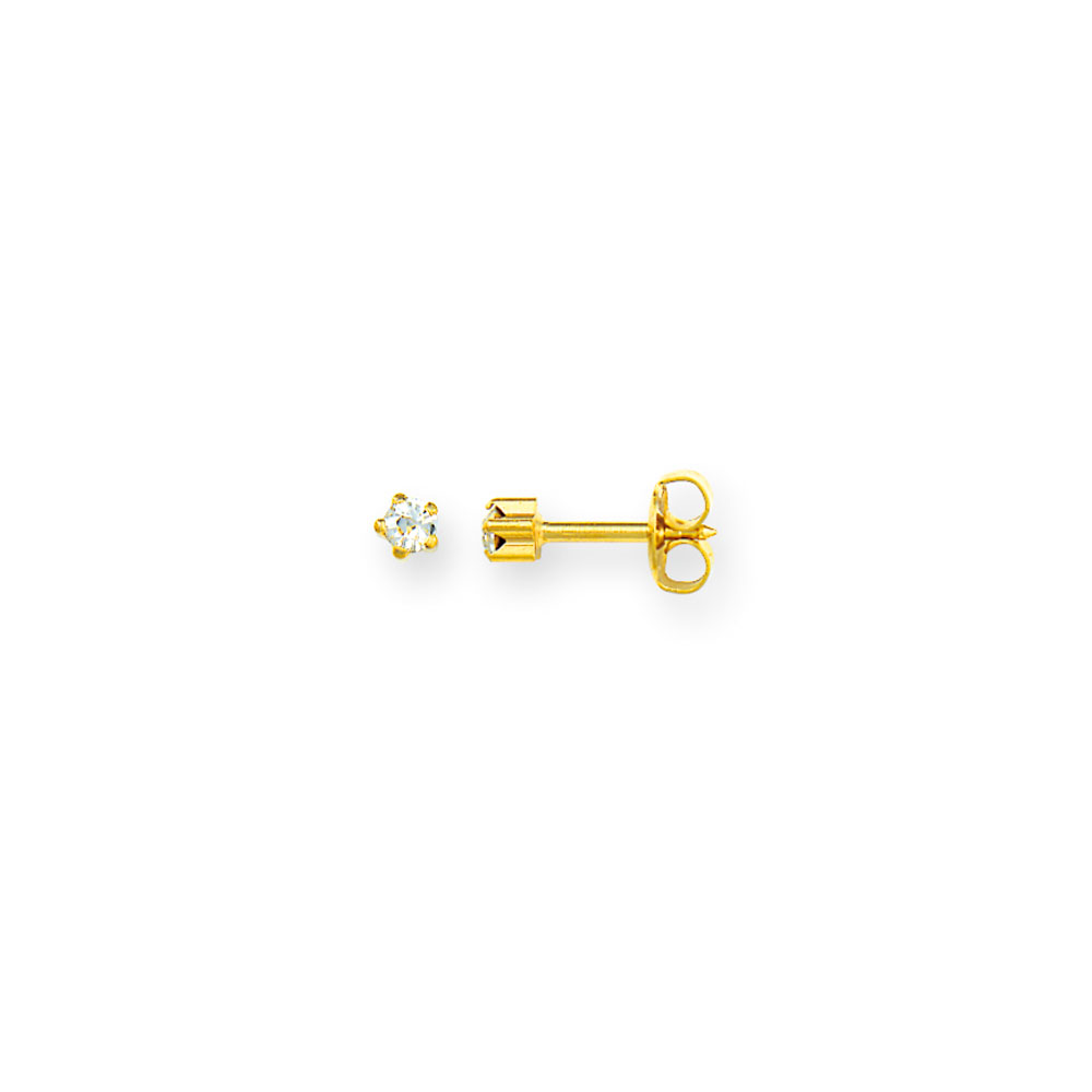 Nickel free metal ear-piercing stud earrings by Caflon