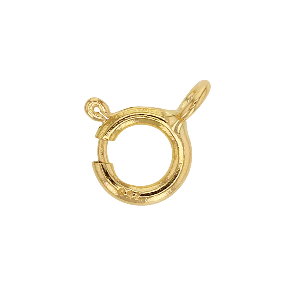 18ct gold bolt ring catch 5.5mm