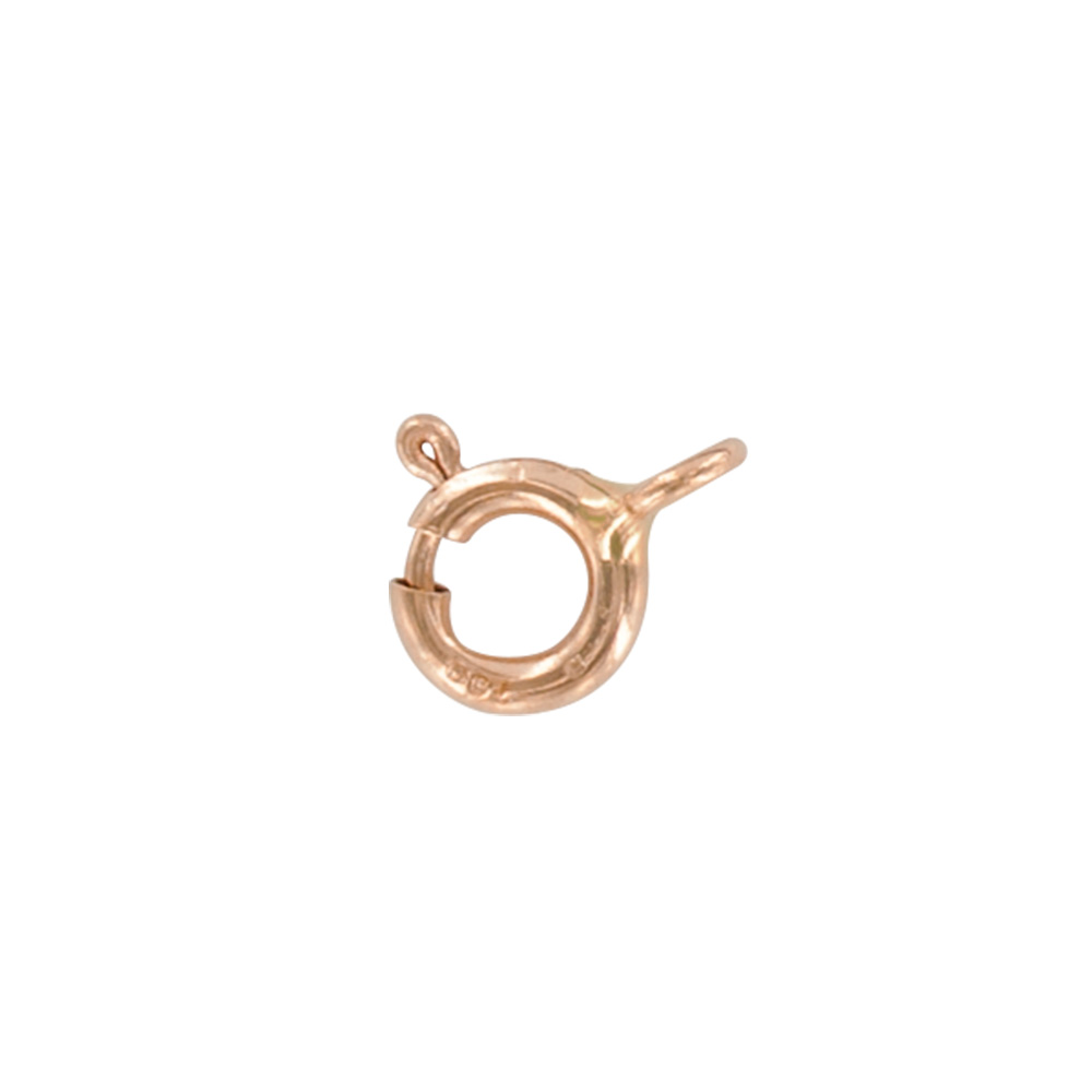 18ct red gold bolt ring 5.5mm