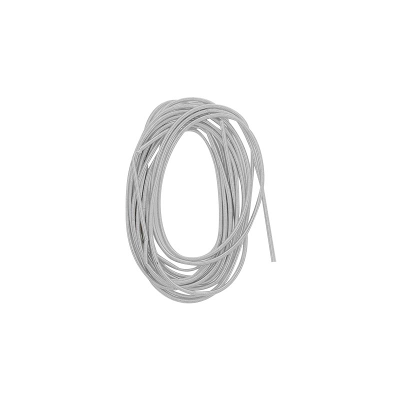 Thin silver-coloured Gimp wire