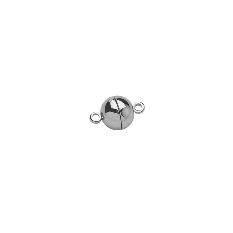 Steel round magnetic clasps