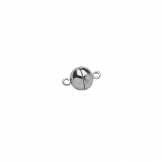 Steel round magnetic clasps