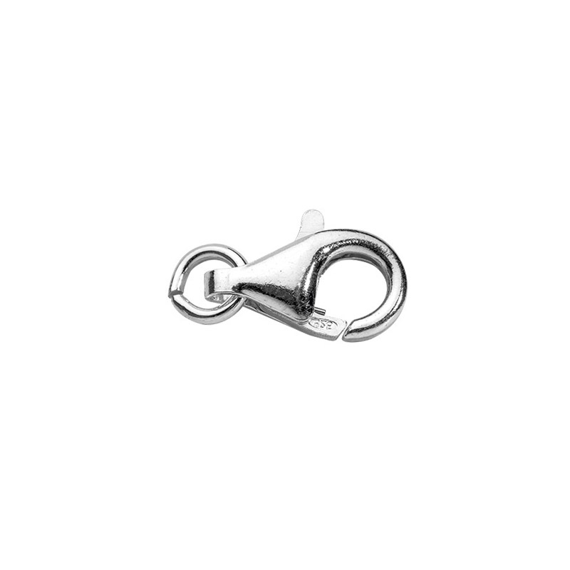 Sterling silver trigger catches with free ring