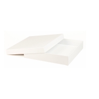 Matt white card box 27 x 27 x 5cm