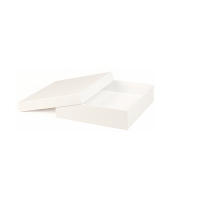 Matt white cardboard box 20 x 20 x 5cm