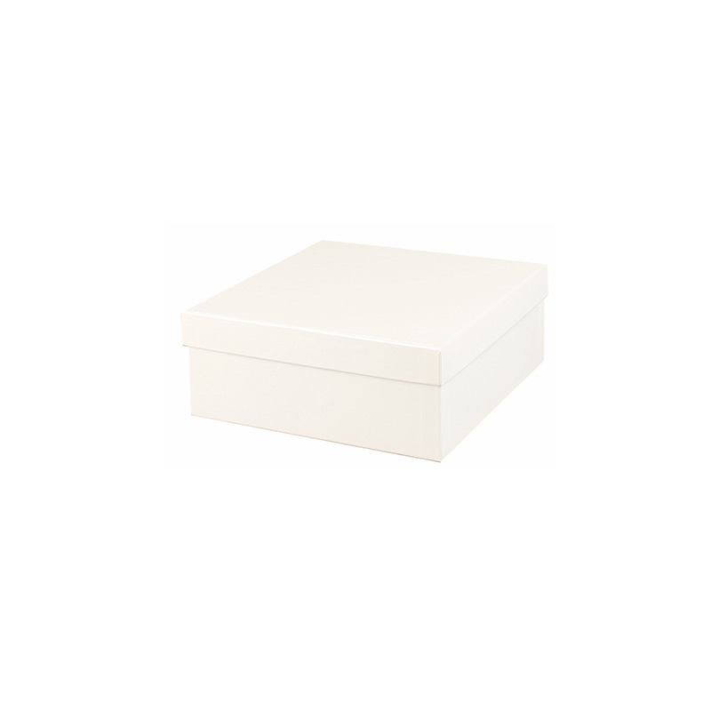 Matt white card box 20 x 20 x 5cm