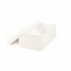 Matt white card box 20 x 20 x 5cm