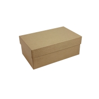 Natural kraft card gift box, 25 x 15 x 5 cm H