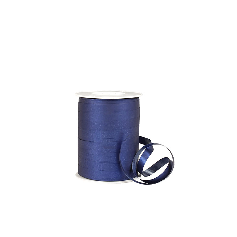 Matt navy blue plain gift ribbon