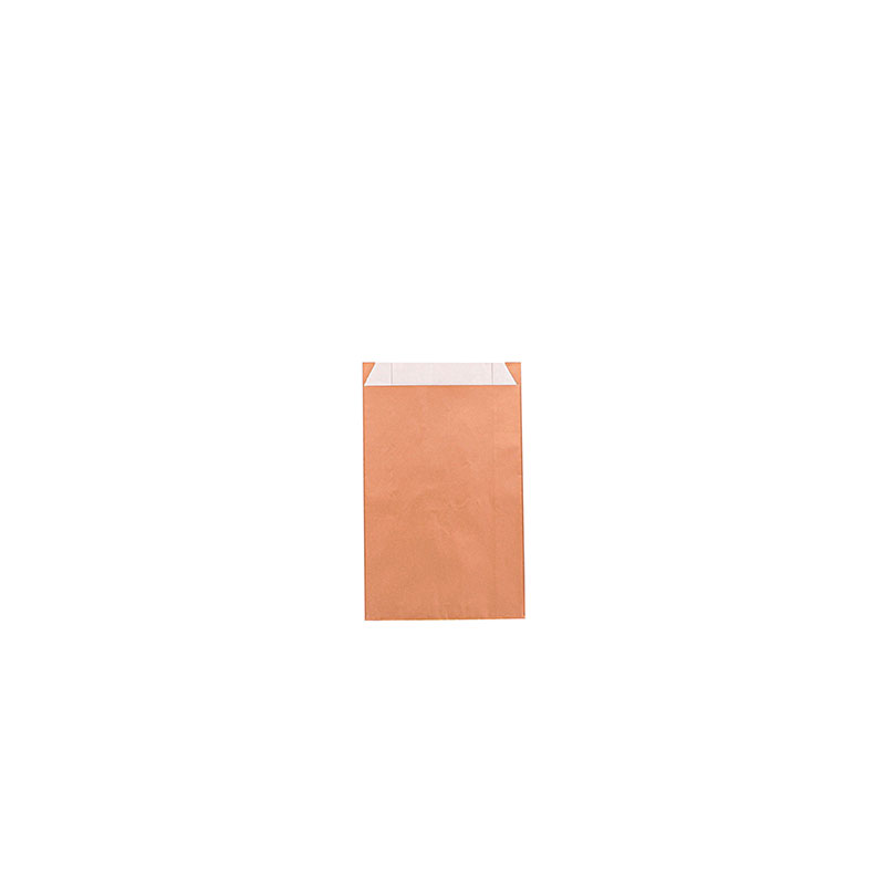 Iridescent terracotta paper gift bags, 7 x 12cm, 70g (x250)