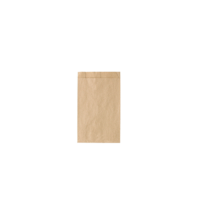 100% recycled brown laid Kraft paper gift bags, 7 x 12cm, 60g (x250)