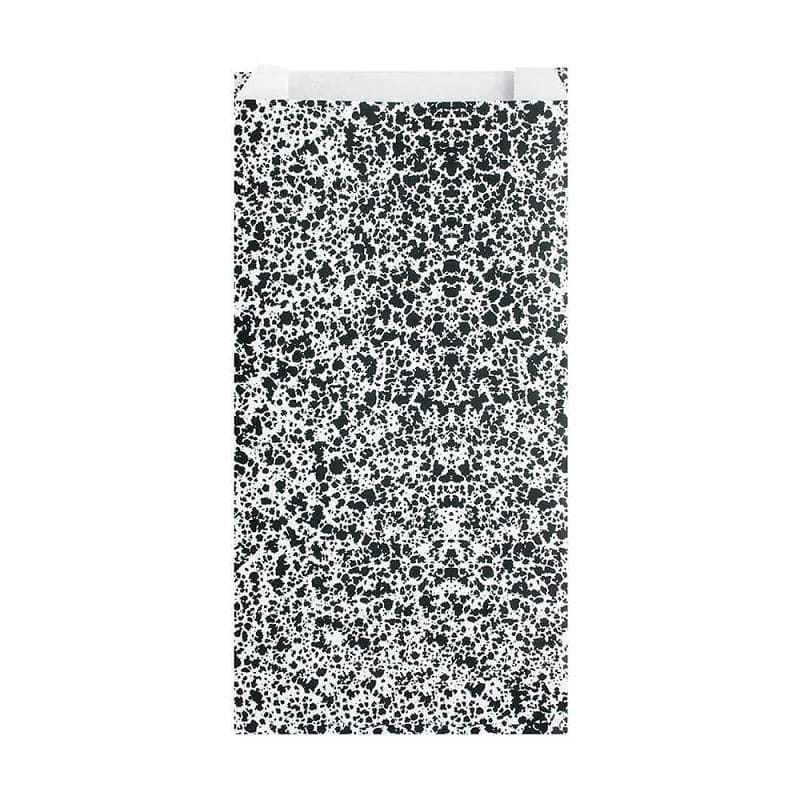 Black and white \\\'Art folder\\\' collection paper sachets, 18 x 6 x 35 cm, 60g (x50)