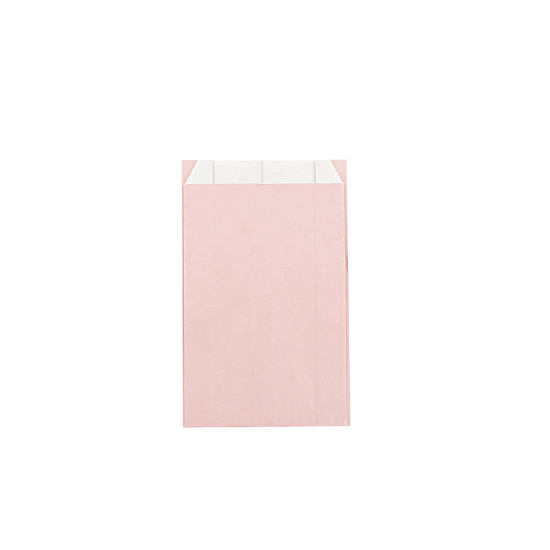 Iridescent pink paper gift bags, 7 x 12cm, 70g (x125)