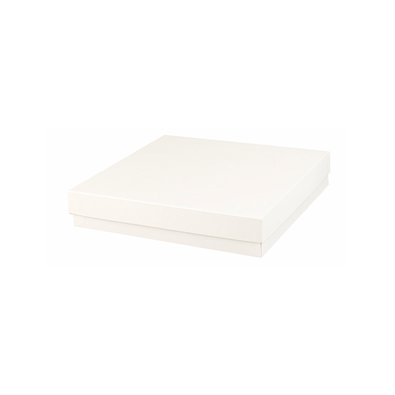 Matt white card box 20 x 20 x 5cm