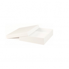 Matt white card box 20 x 20 x 5cm