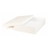 Matt white card box 20 x 20 x 5cm