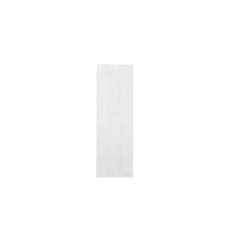 White glossy paper sachets, 7 x 12 cm, 80g (x250)