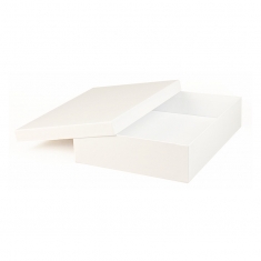 Matt white card box 20 x 20 x 5cm