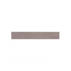 Dove grey-coloured satin-finish ribbon 12mm x 100m