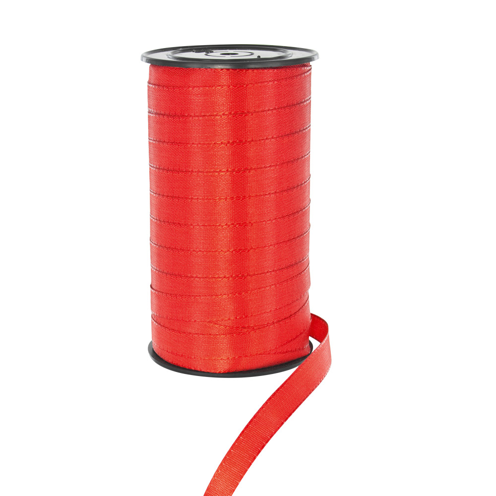 Red taffeta style gift ribbon