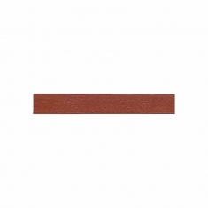 Terracotta-coloured satin-finish ribbon