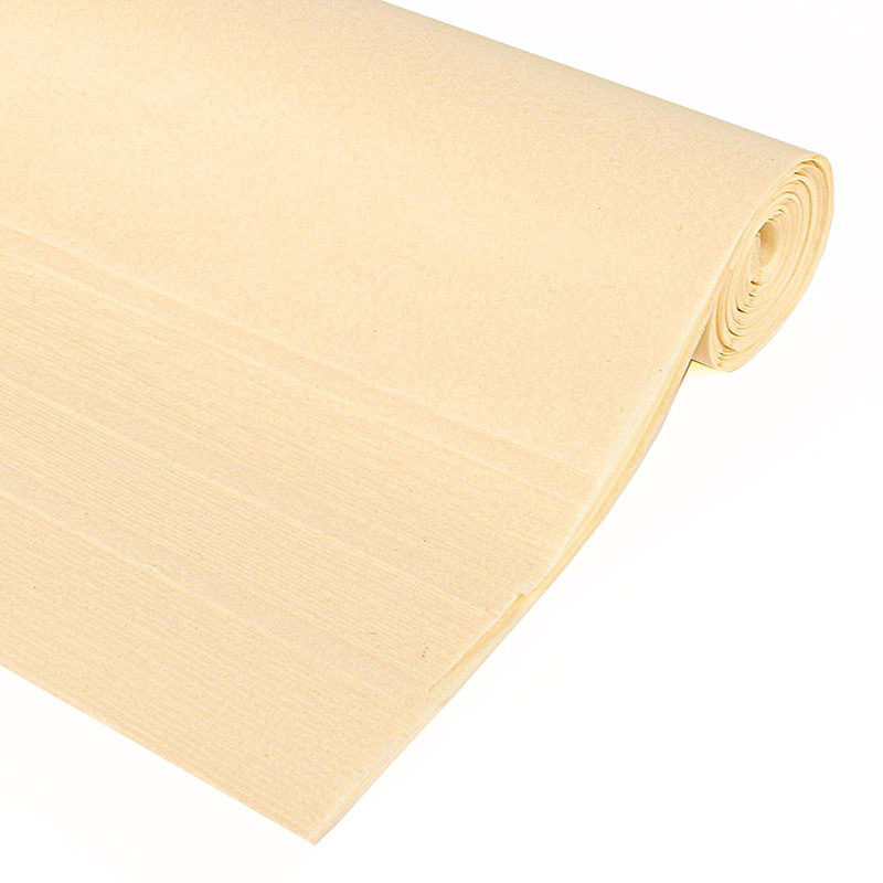 Cream coloured tissue paper