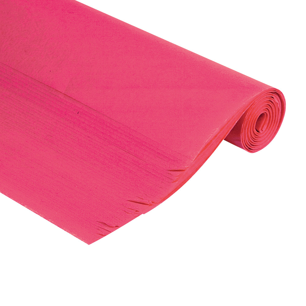 Cyclamen coloured tissue paper