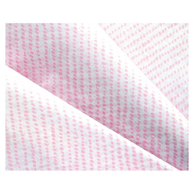 Pastel pink and white tissue paper