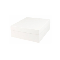 Matt white card box 20 x 20 x 5cm