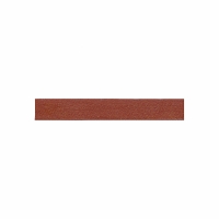 Terracotta-coloured satin-finish ribbon