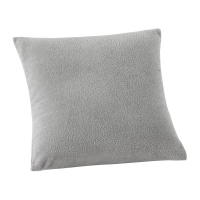 Light grey suedette bracelet pillow