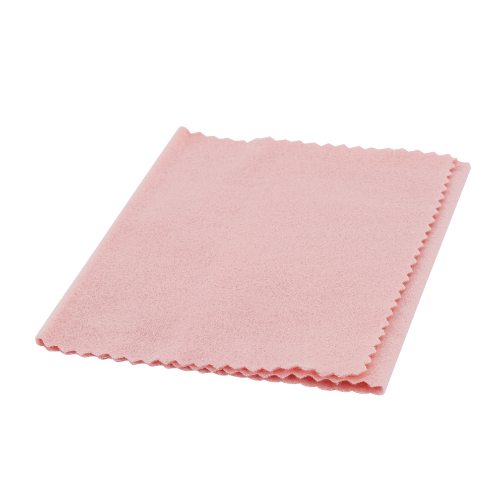 Pack of 10 polishing cloths for silverware and silver jewellery