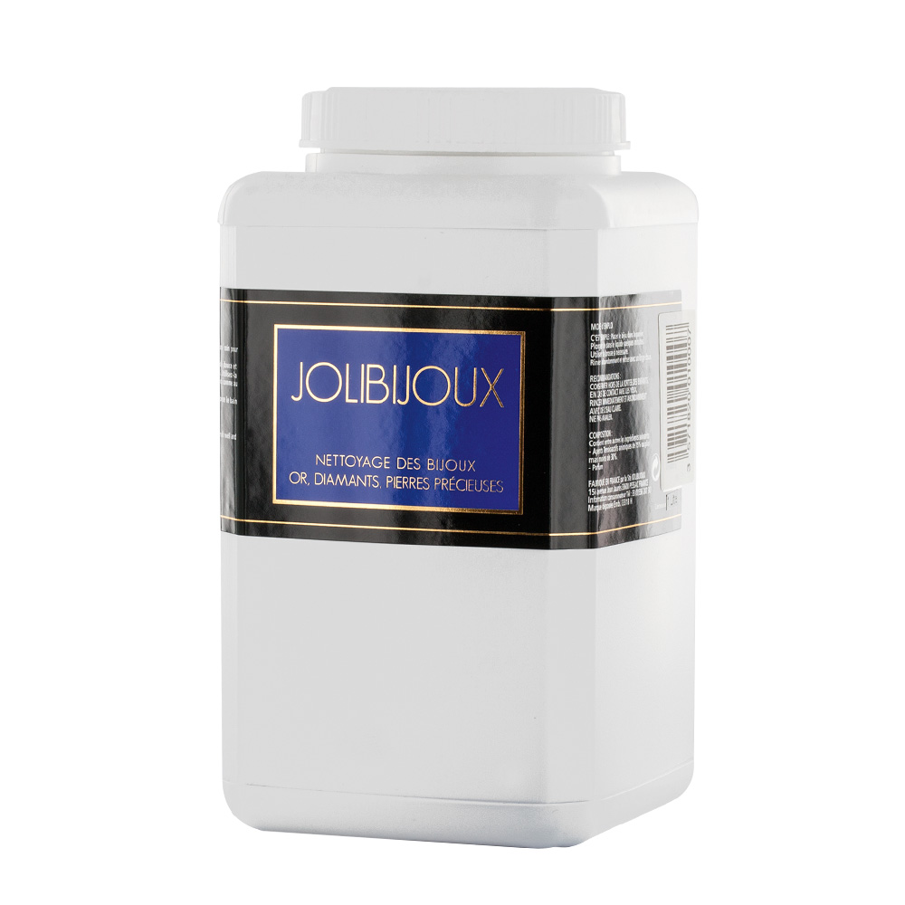 Jolibijoux gold, diamond and precious stone cleanser fluid, 1 litre bottle