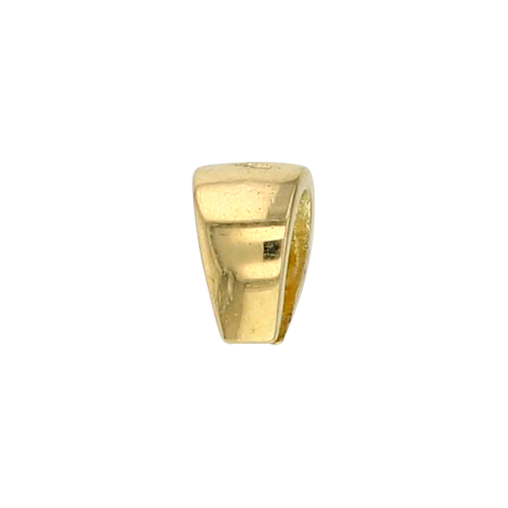 18ct gold bail, triangular form 4x6.1mm