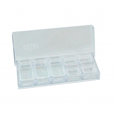 Clear rectangular boxes